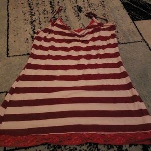 Striped tank top